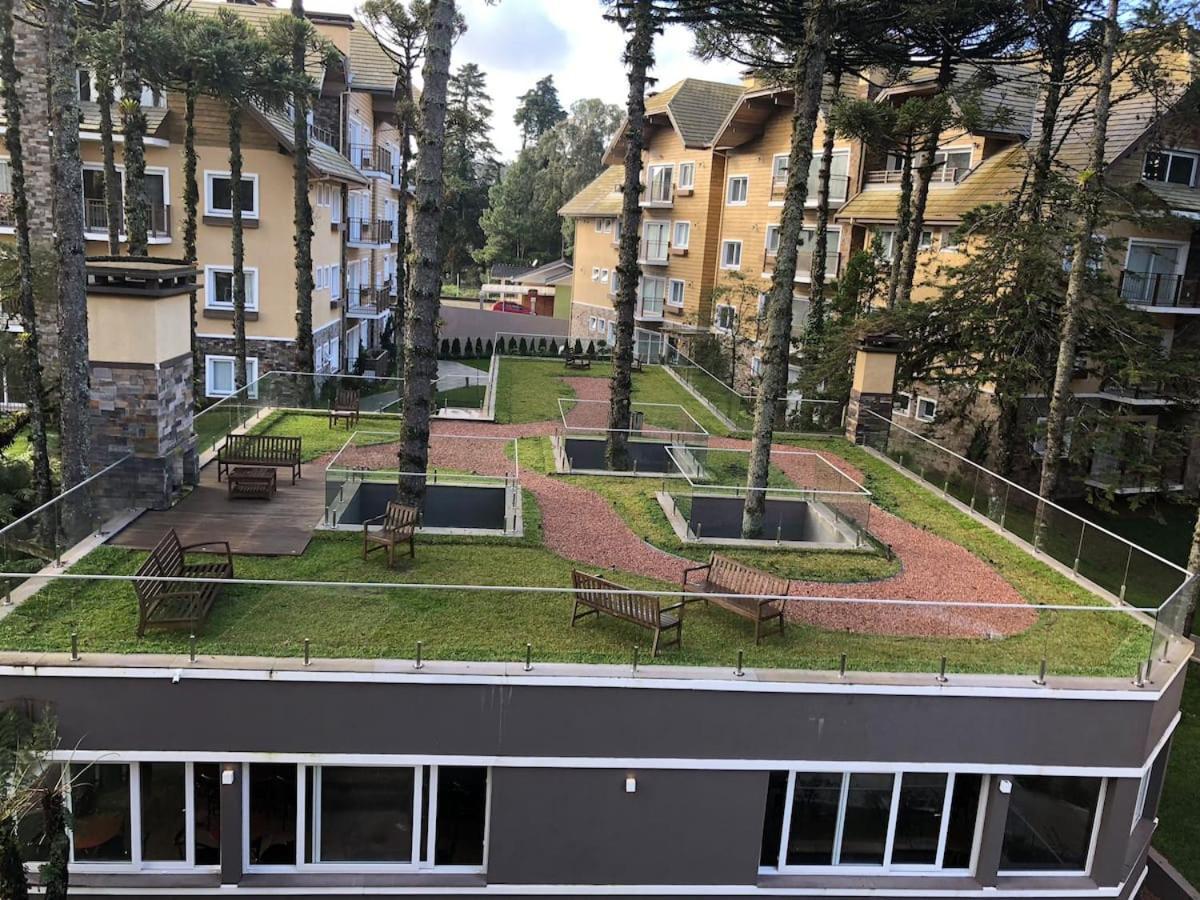 Excelente Apartamento Em Gramado/Rs No Condominio Casa De Pedra Exterior photo